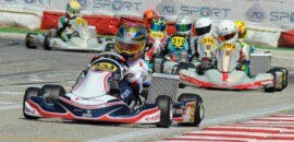 Integrante do Sauber Karting Team, Miguel Costa destaca evolução no Italiano de Kart