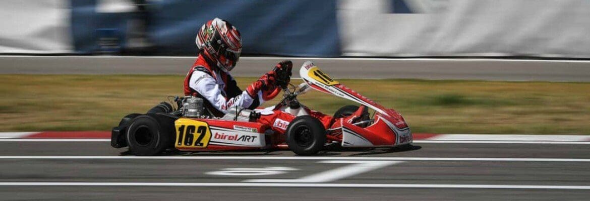 Matheus Morgatto conquista dois top-5 nas baterias do Europeu de Kart na Itália