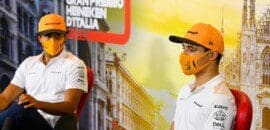 Pilotos da McLaren satisfeitos com retorno à programação “normal”