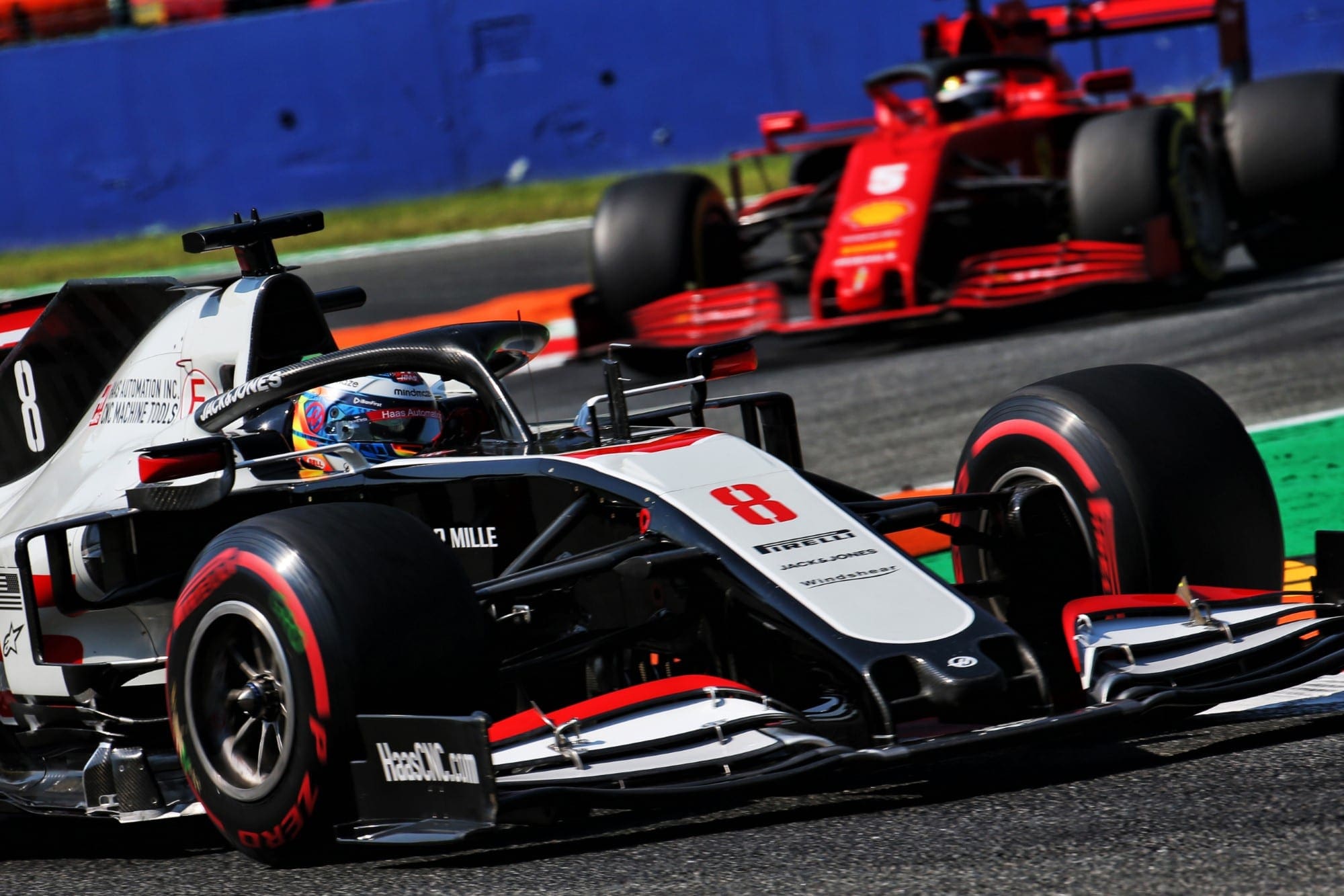 Galeria: confira as imagens dos primeiros treinos para o GP da Itália Romain Grosjean (Haas) GP da Itália F1 2020