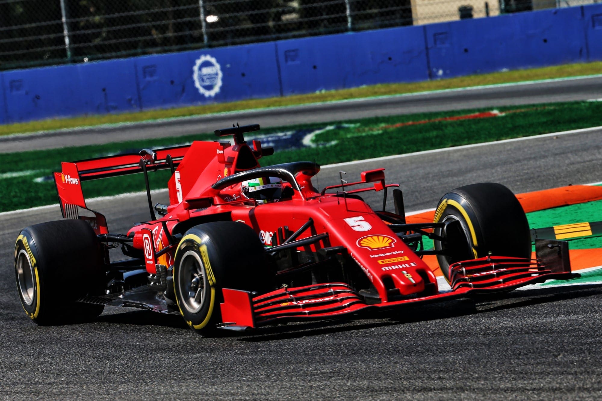 Galeria: confira as imagens dos primeiros treinos para o GP da Itália Sebastian Vettel (Ferrari) GP da Itália F1 2020