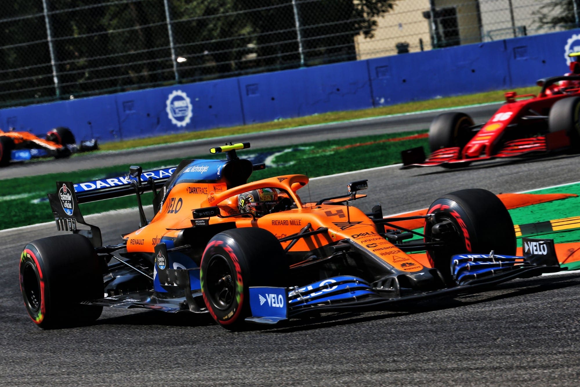 Galeria: confira as imagens dos primeiros treinos para o GP da Itália Lando Norris (McLaren) GP da Itália F1 2020