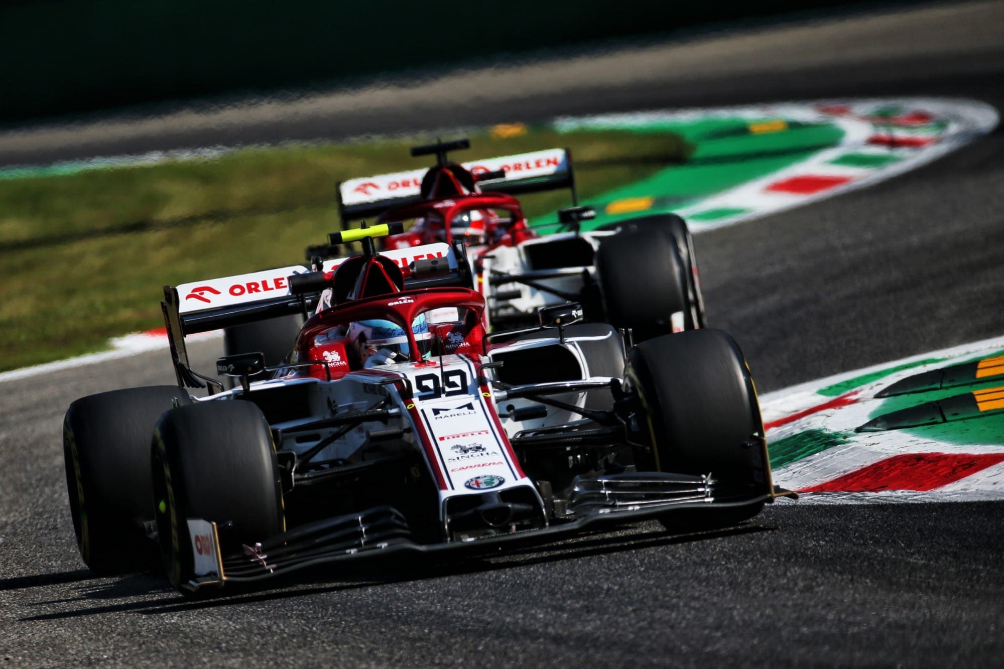 Galeria: confira as imagens dos primeiros treinos para o GP da Itália Antonio Giovinazzi (Alfa Romeo) GP da Itália F1 2020
