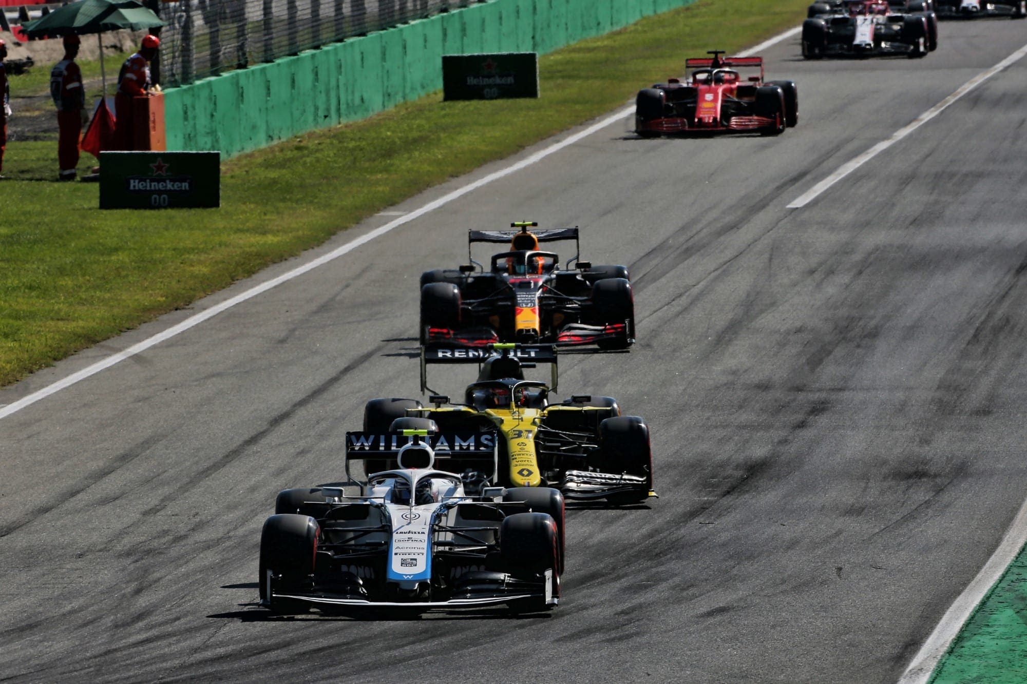 Galeria: confira as imagens da qualificação para o GP da Itália Nicholas Latifi e Esteban Ocon
