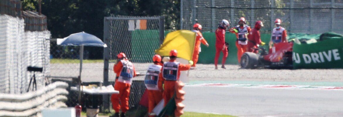 Leclerc assume total responsabilidade pelo acidente em Monza