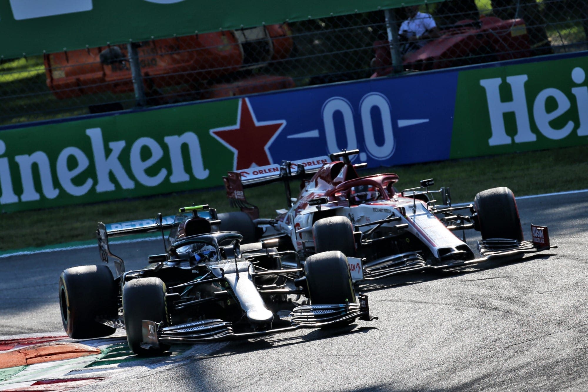Bottas e Raikkonen - GP da Itália F1 2020