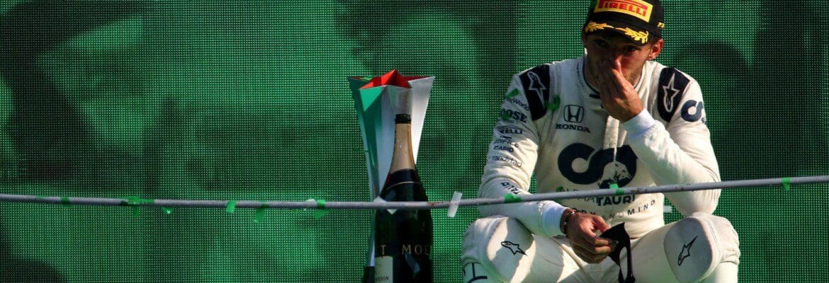 Gasly: “Queria muito aproveitar o pódio, pois não vai acontecer sempre”