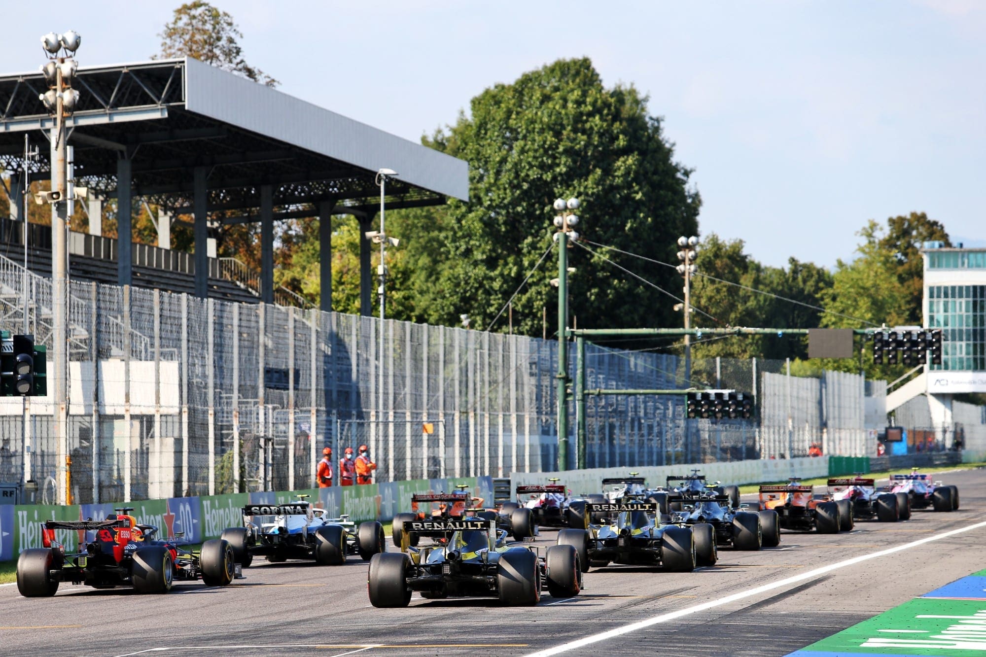 Largada - GP da Itália F1 2020