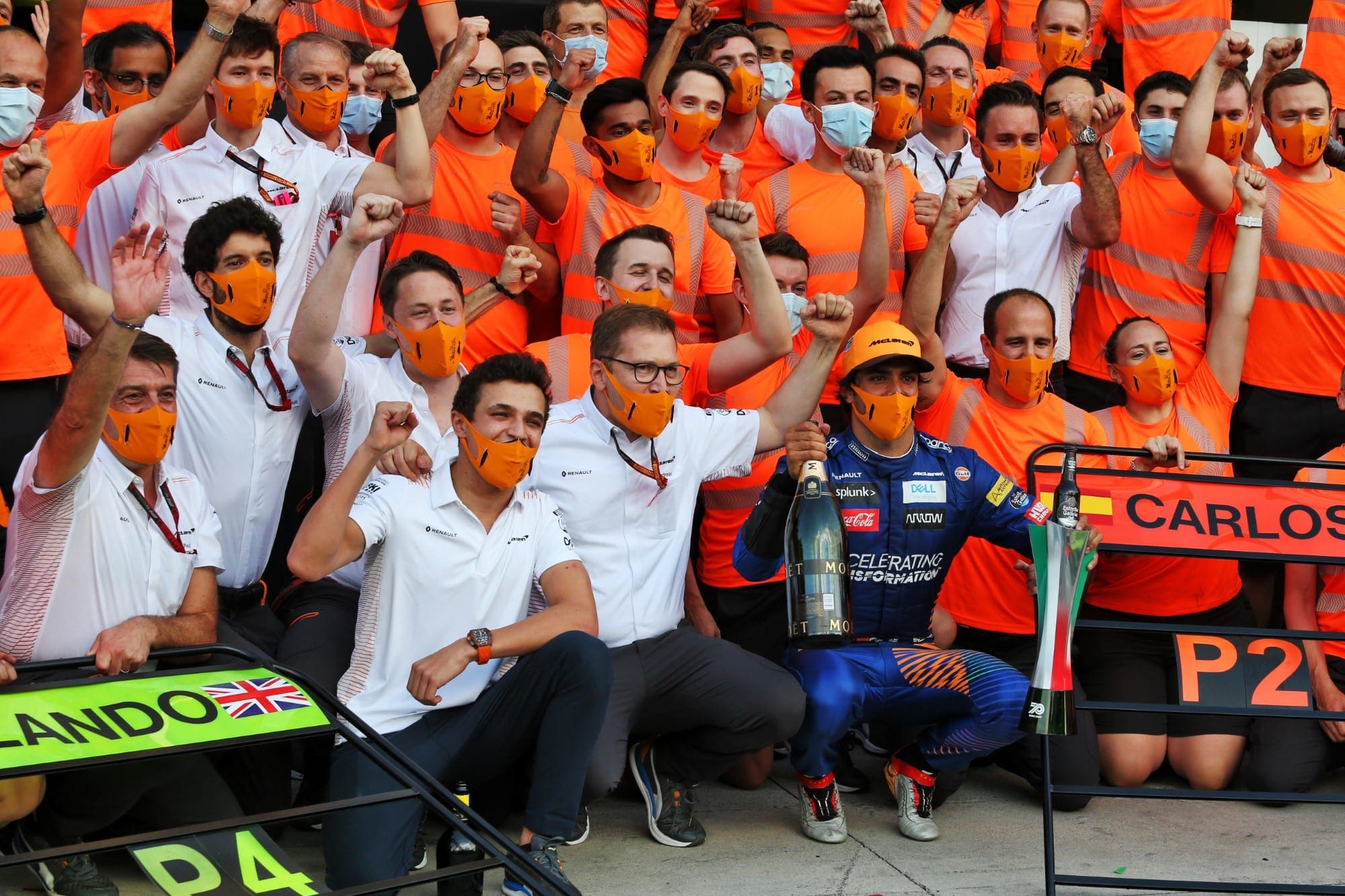 Carlos Sainz (McLaren) GP da Itália F1 2020