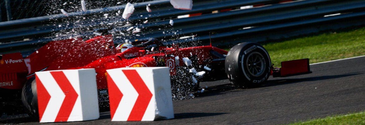 Ferrari diz que ainda não sabe a causa do abandono de Vettel