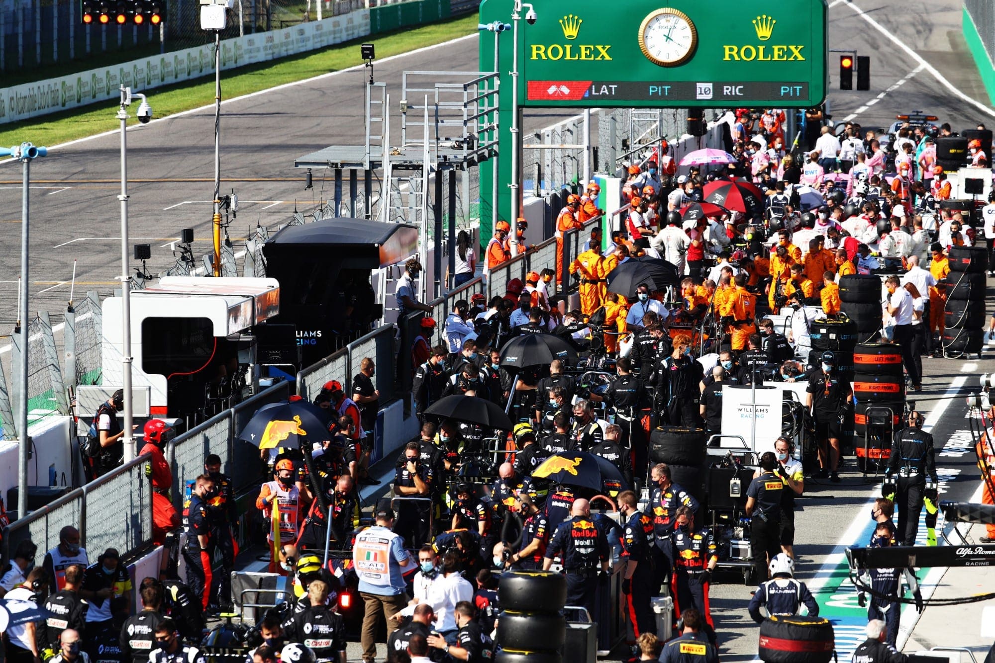 Largada - GP da Itália F1 2020