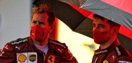 Pilotos da Ferrari pedem mais caixas de brita na F1