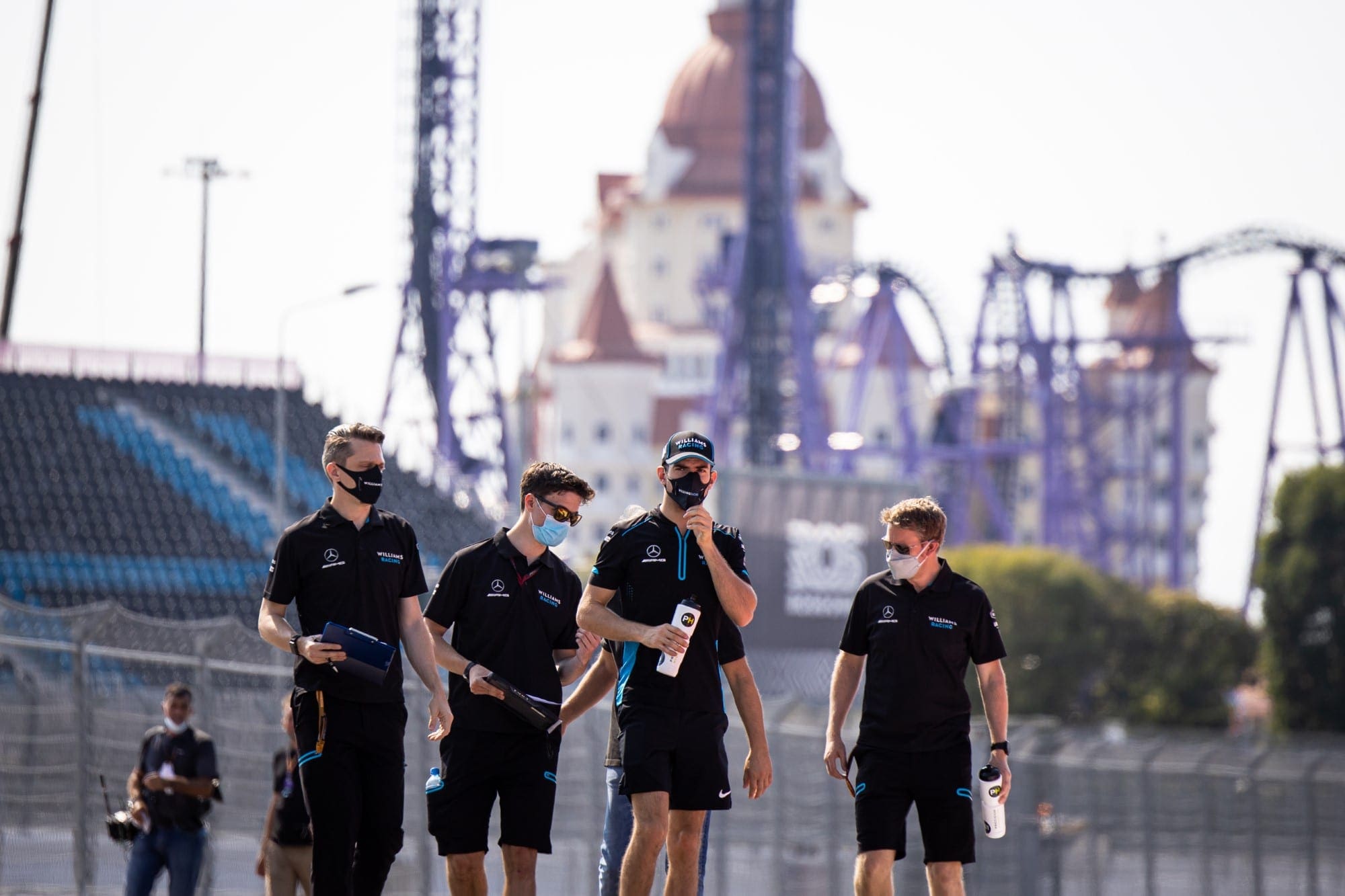 Galeria: confira as imagens desta quinta-feira da F1 na Rússia Nicholas Latifi (Williams) GP da Rússia F1 2020