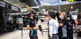 Williams satisfeita com desempenho nos treinos livres