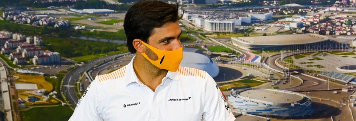 Carlos Sainz Jr (McLaren) GP da Rússia F1 2020