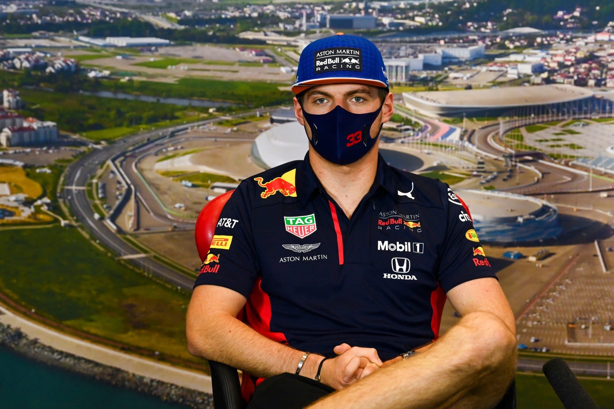 Galeria: confira as imagens desta quinta-feira da F1 na Rússia Max Verstappen (Red Bull) GP da Rússia F1 2020