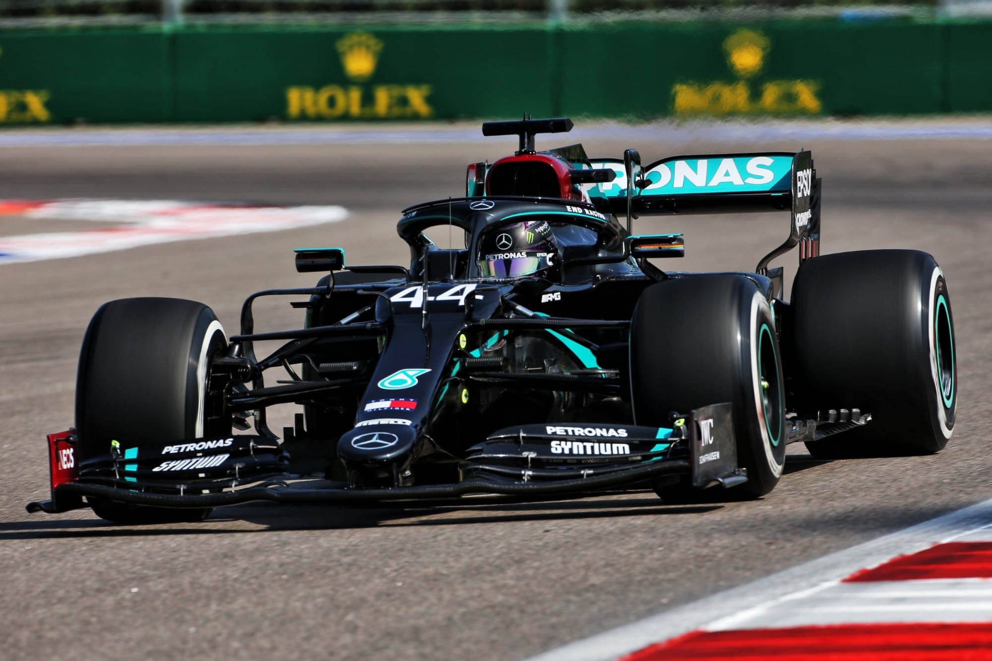 Galeria: confira as imagens dos primeiros treinos para o GP da Rússia de F1 Lewis Hamilton (Mercedes) GP da Rússia F1 2020