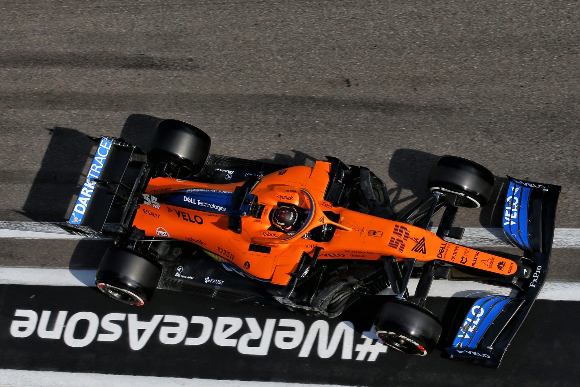 Galeria: confira as imagens dos primeiros treinos para o GP da Rússia de F1 Carlos Sainz Jr (McLaren) GP da Rússia F1 2020