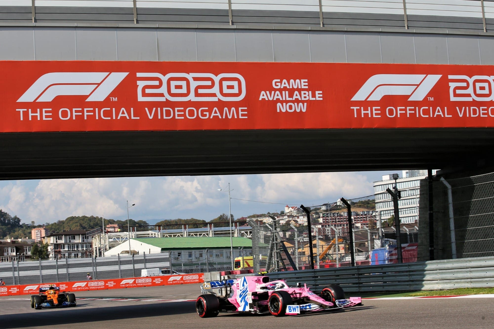 Galeria: confira as imagens dos primeiros treinos para o GP da Rússia de F1 Lance Stroll (Racing Point) GP da Rússia F1 2020