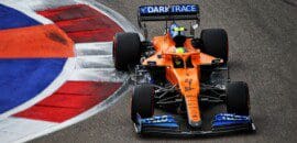 Norris gostou de disputar com a Red Bull de Albon