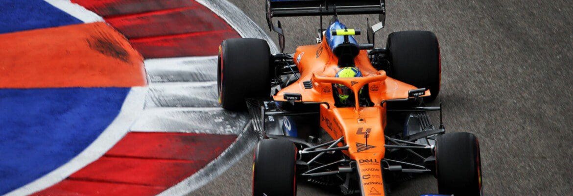 Norris gostou de disputar com a Red Bull de Albon