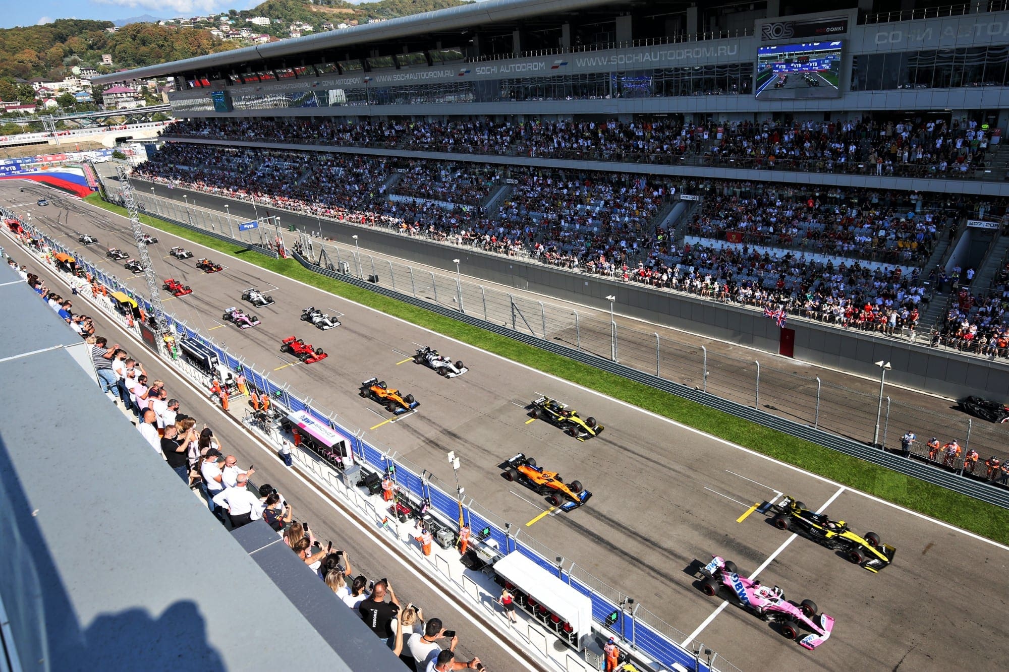 Galeria: confira as imagens do Grande Prêmio da Rússia de F1 Galeria: confira as imagens do Grande Prêmio da Rússia de F1