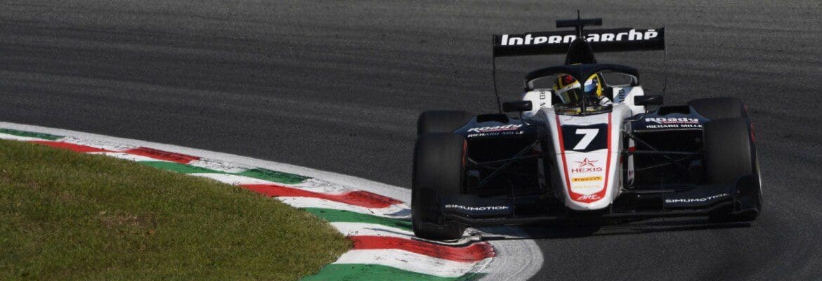 Pourchaire fatura a pole position da Fórmula 3 na Itália