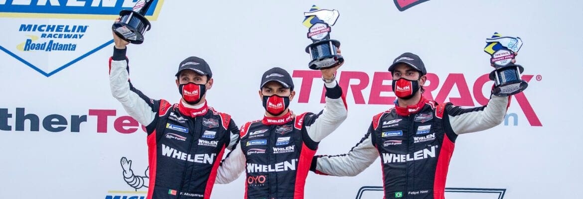 Derani vai ao pódio nas 6 Horas de Road Atlanta e sobe para terceiro na classificação geral do IMSA