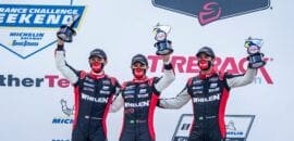 Derani vai ao pódio nas 6 Horas de Road Atlanta e sobe para terceiro na classificação geral do IMSA