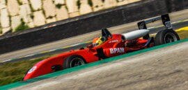 João Pedro Maia conquistou pódios em suas primeiras corridas com um carro da Fórmula 3