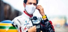 Senna comemora 2º lugar nas 24 Horas de Le Mans