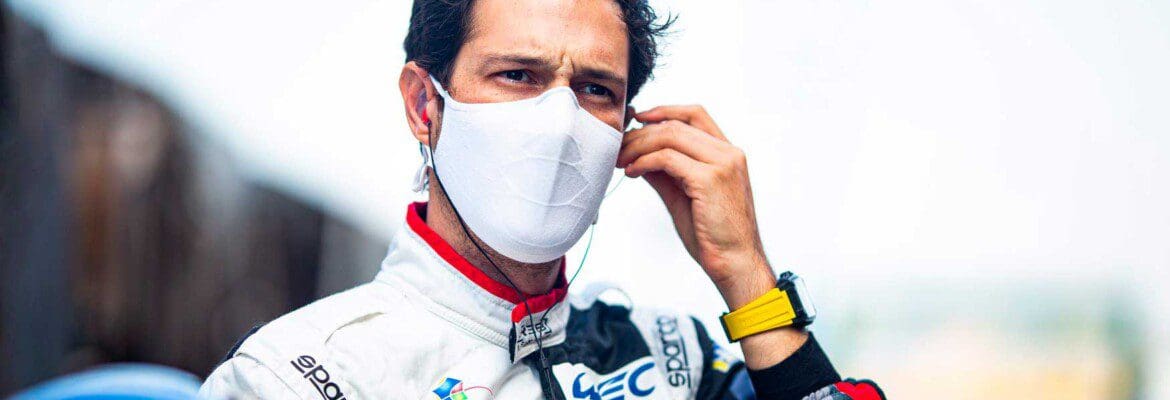 Senna comemora 2º lugar nas 24 Horas de Le Mans