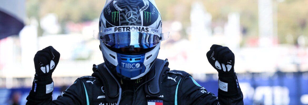 Após punição dupla de Hamilton, Bottas vence pela segunda vez em 2020