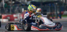 Após pole no Italiano de Kart, Miguel Costa valoriza aprendizado na chuva em Adria