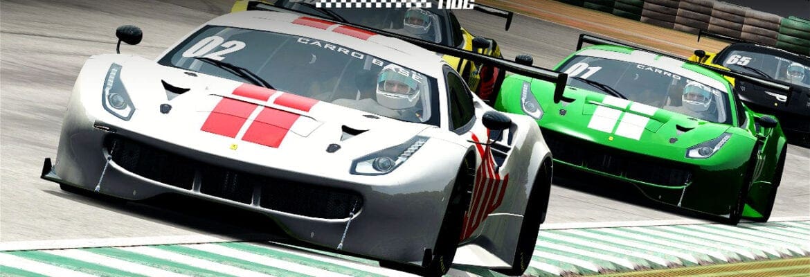 Ferrari Challenge: Acidente forte na largada e vitória de Charles Zimmermann (Grip) na abertura em Brasília