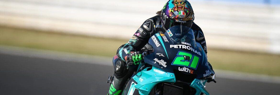 Morbidelli conquista primeira vitória na MotoGP em Misano; Quartararo cai