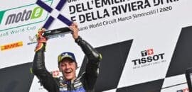 Aegerter passa Ferrari na última volta e vence corrida 1 da MotoE; Granado cai