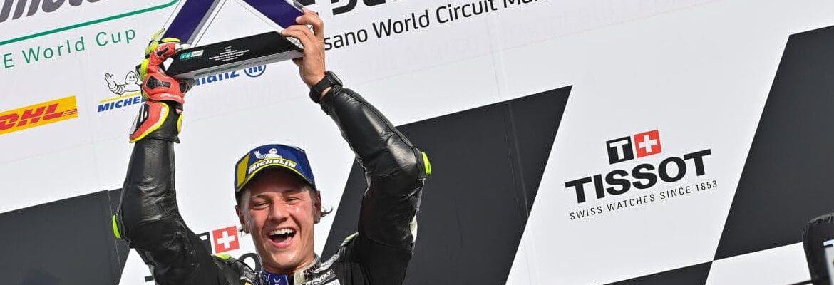 Aegerter passa Ferrari na última volta e vence corrida 1 da MotoE; Granado cai