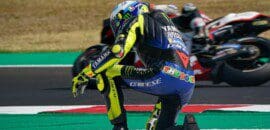 Mesmo a 26 pontos do líder, Rossi não se vê forte o bastante para lutar por título