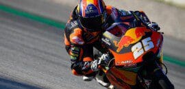 Fernandez é mais veloz em primeiro dia de treinos na Moto3 na Catalunha
