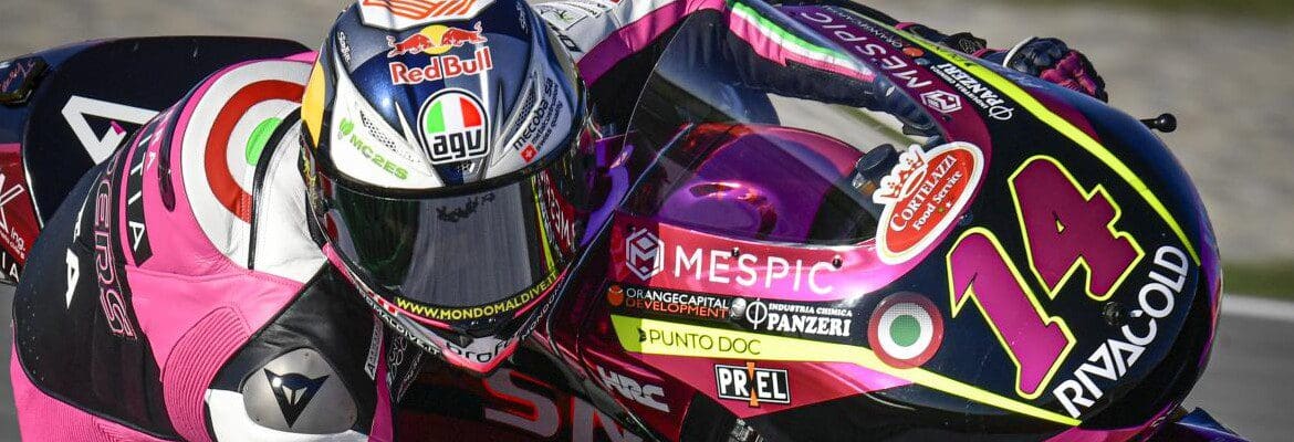 Arbolino destrói concorrência com volta 0s6 mais veloz e é pole na Moto3