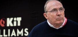 Sir Frank, fundador da Williams, morre aos 79 anos