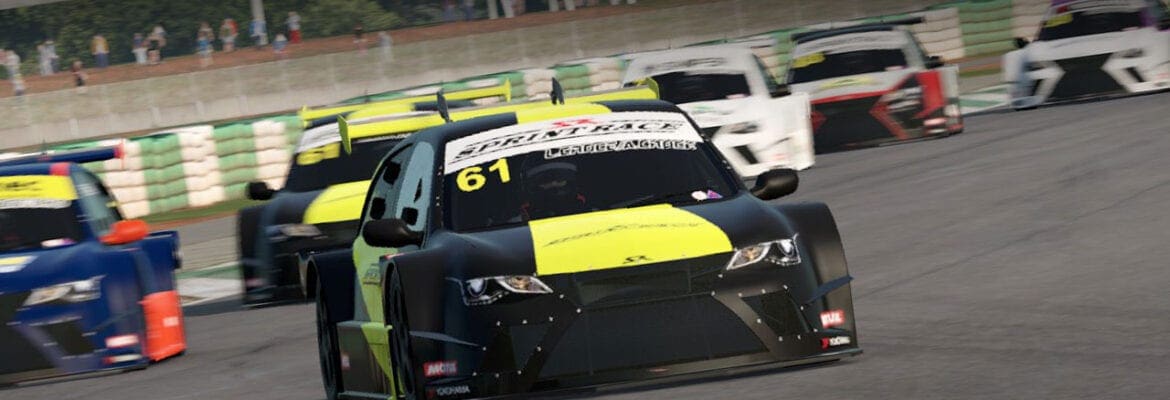 Virtual Sprint Race: Estreia do Automobilista 2 tem vitória de Edgard Mesquita (TBR) em Brasília