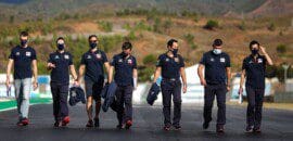AlphaTauri não considerou uma sexta-feira ideal no Algarve