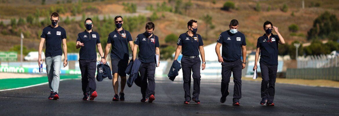 AlphaTauri não considerou uma sexta-feira ideal no Algarve