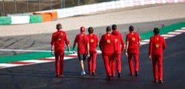 Ferrari animada com performance nos treinos livres em Portimão