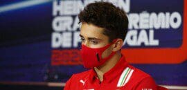 Leclerc mudou sua abordagem para “100%“ depois de forçar menos em 2019