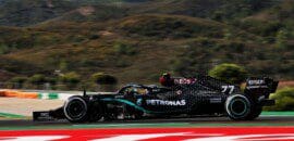 Bottas lidera dobradinha da Mercedes no último treino para o GP de Portugal de F1