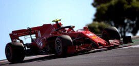 Leclerc chegou a acreditar no pódio em Portimão