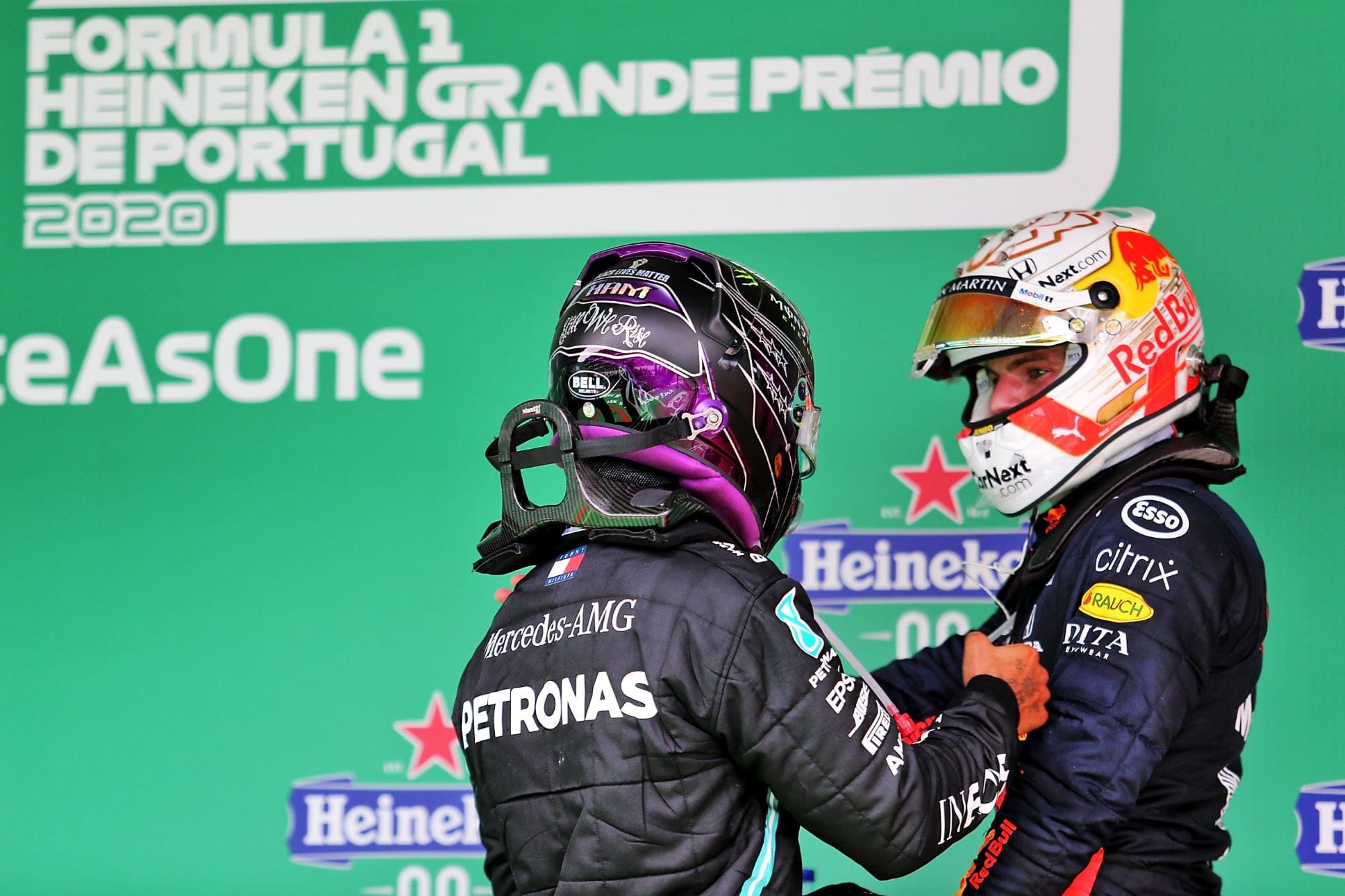 Galeria: confira as imagens do GP de Portugal de F1 Hamilton e Verstappen - GP de Portugal F1 2020